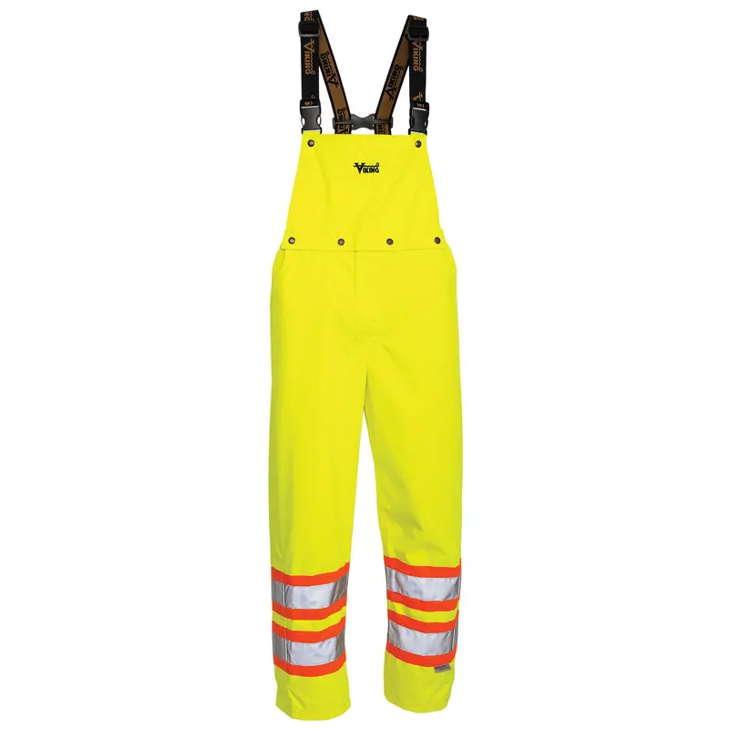 Professional® Journeyman® 300D Pants, Polyester, 2X-Large, High Visibility Lime-Yellow 1