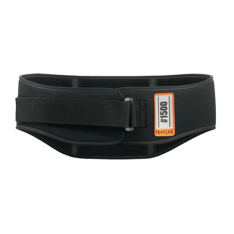 Proflex® 1500 Weight Lifter's Style Back Support, Nylon Jersey, Large 1