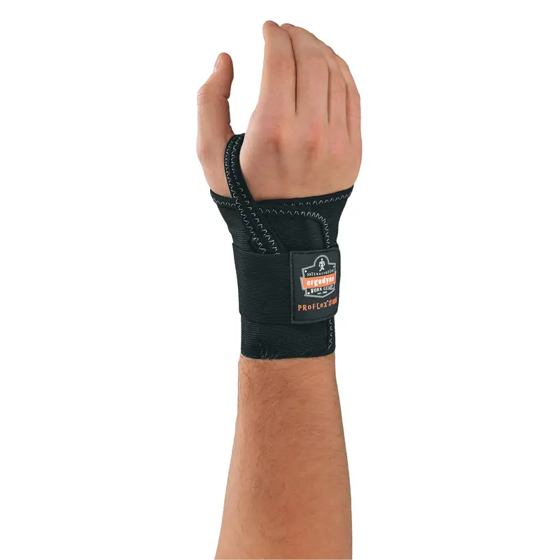 Proflex® 4000 Single Strap Wrist Support - Left Hand, Elastic, Medium 1