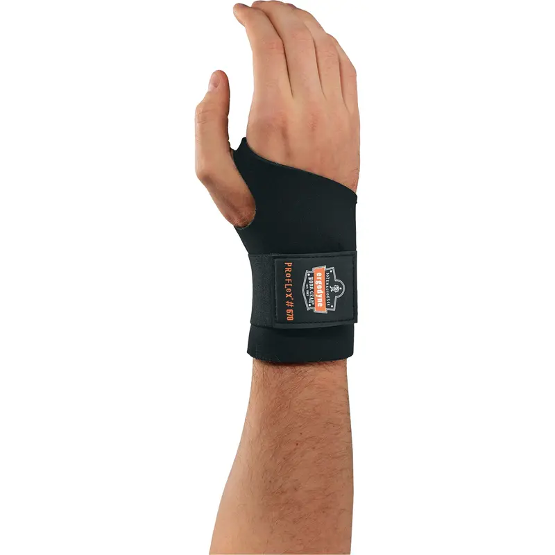 Proflex® 670 Ambidextrous Single Strap Wrist Support, Neoprene, Large 1