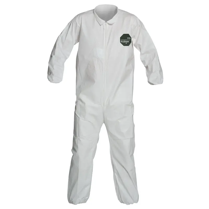 Proshield® 50 Coveralls, 2X-Large, White, Microporous 1