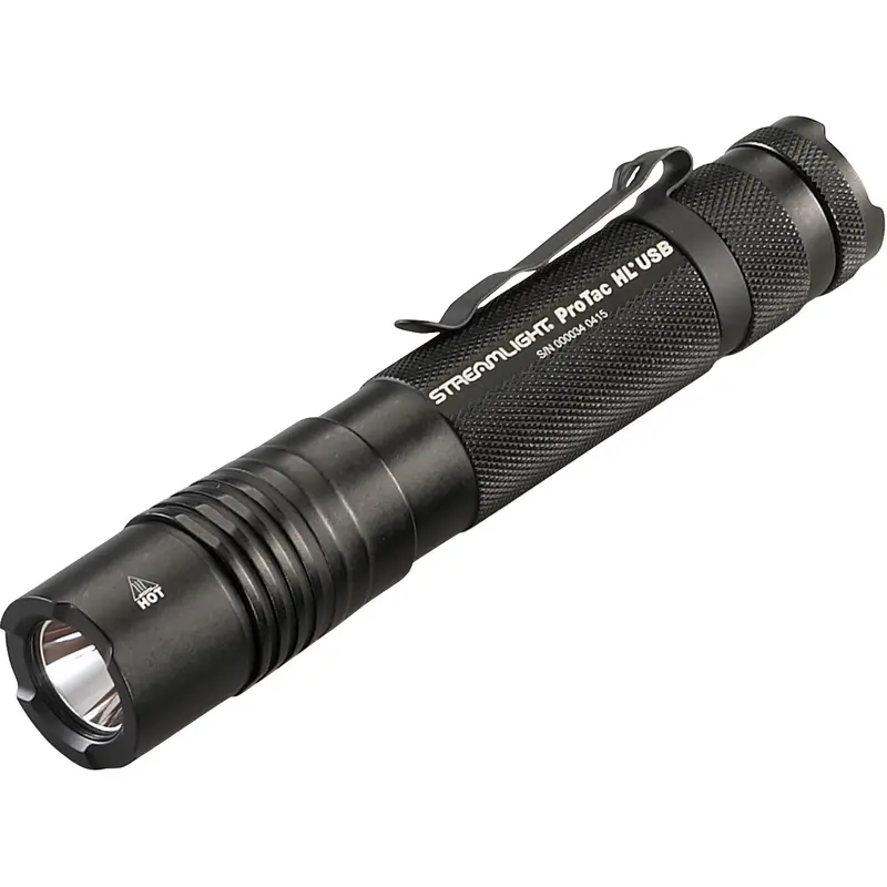 Protac® Hl Usb Professional Tactical Flashlight, Led, 1000 Lumens, Rechargeable Batteries 1