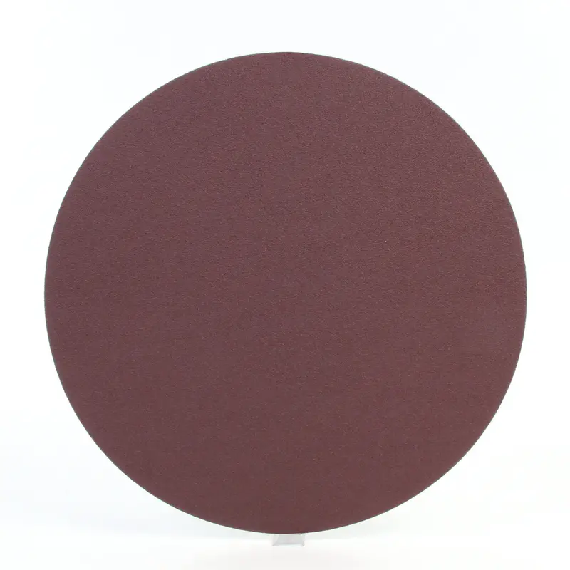 Psa Cloth Disc 248D, 12" Dia., 80 Grit, Aluminum Oxide 1