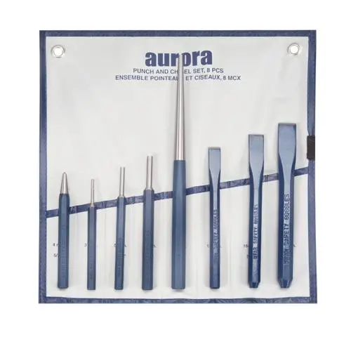 Punch And Chisel Set, 8 Pieces 1