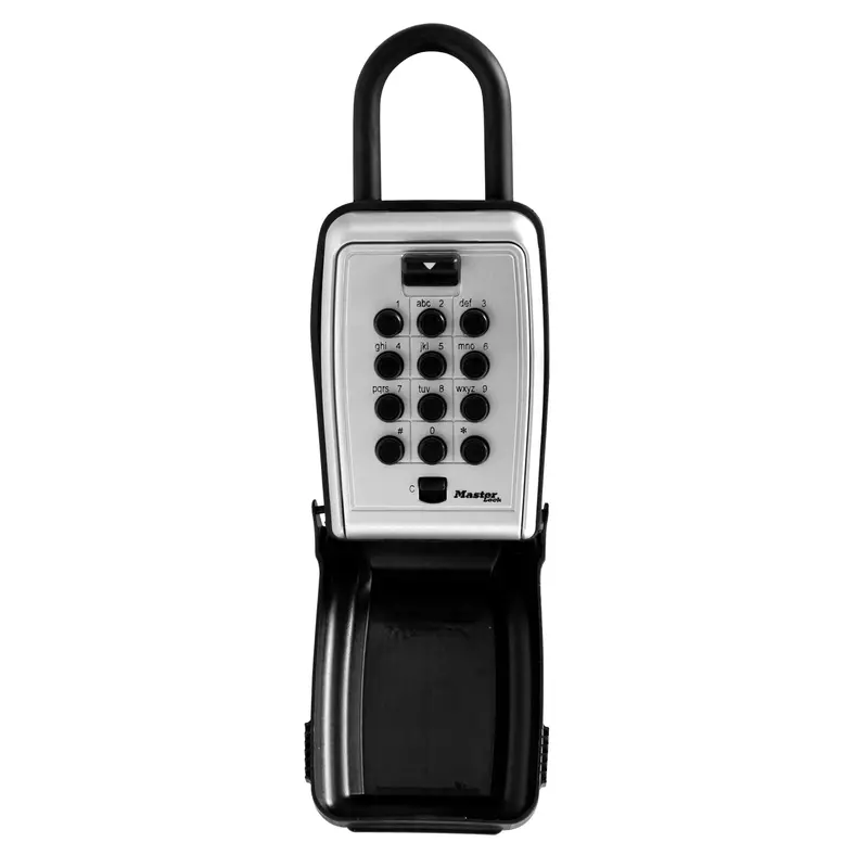 Push Button Portable Lock Box 1
