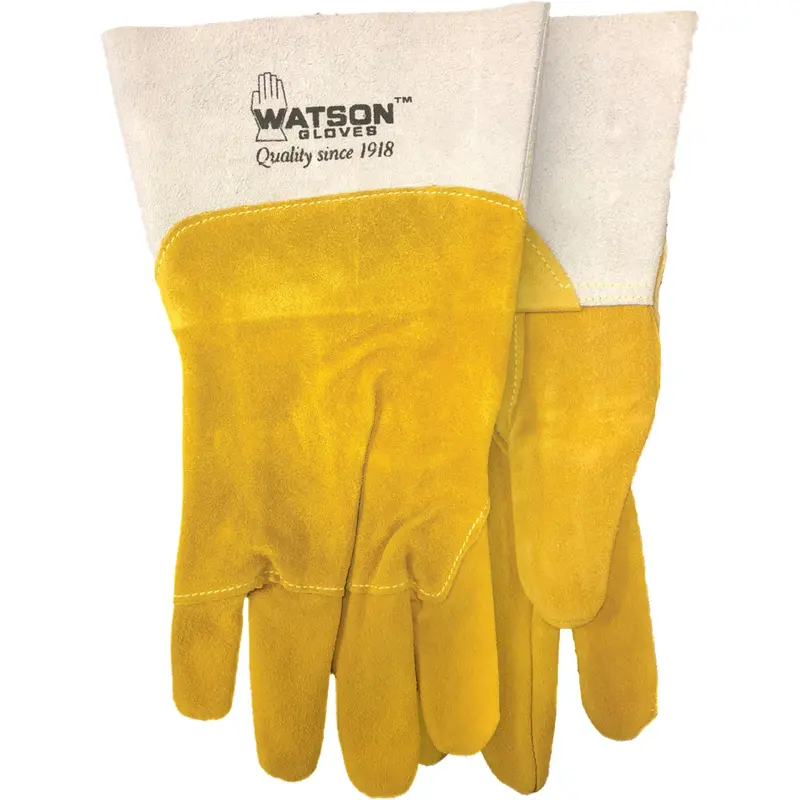 Ram Tough Welding Gloves, Goat Grain/Split Cowhide, Size X-Large 1
