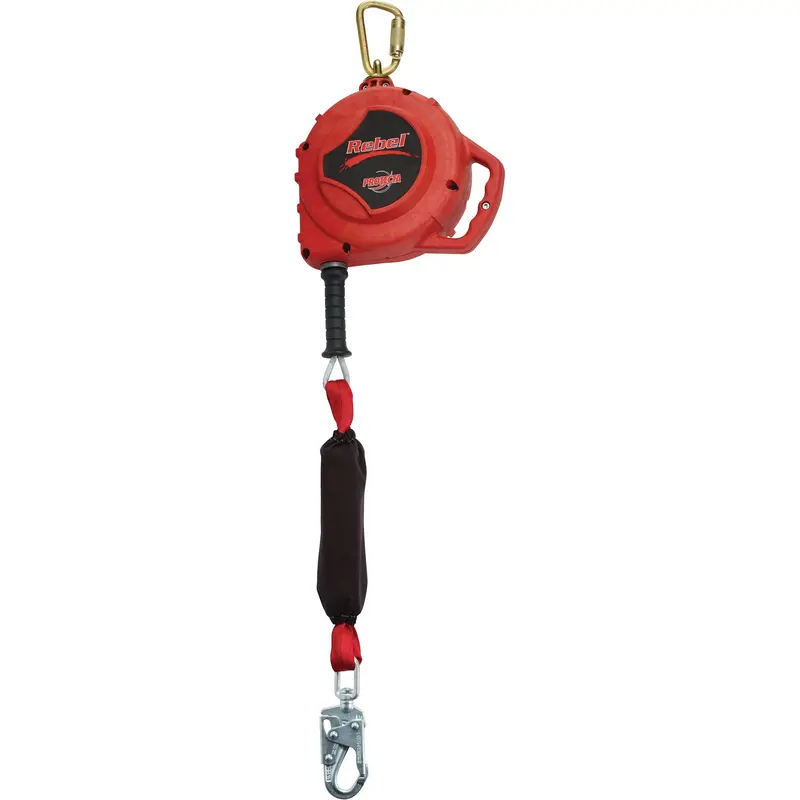 Rebel™ Self-Retracting Lifeline, 33', Galvanized Steel, Swivel 1