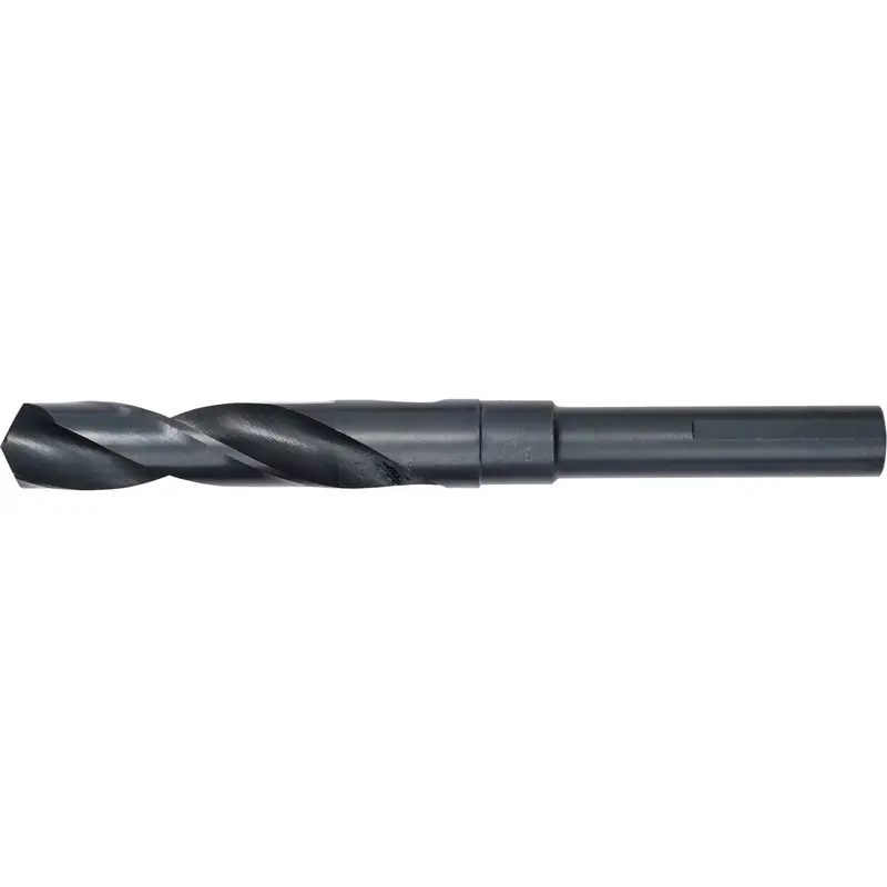Reduced Shank Drill Bit, 9/16", High Speed Steel, 3" Flute, 135° Point 1