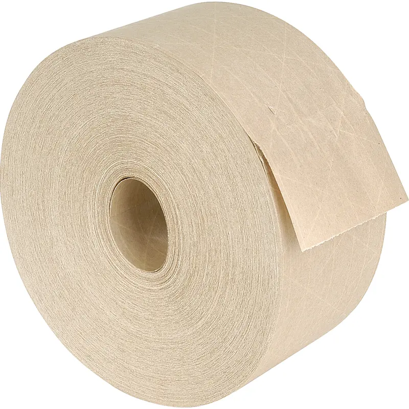 Reinforced Gummed Tape, 60 Mm (2-9/25") X 137.2 M (450'), Kraft 1