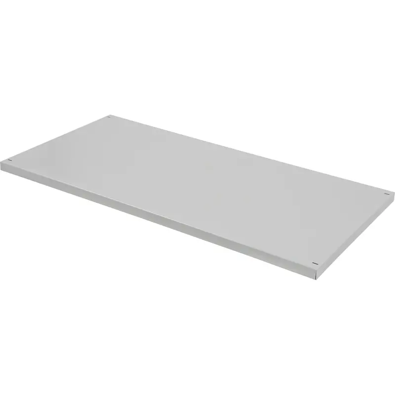 Replacement Shelf For Knocked Down Cabinet, 30" X 15", 100 Lbs. Capacity, Steel, Grey 1