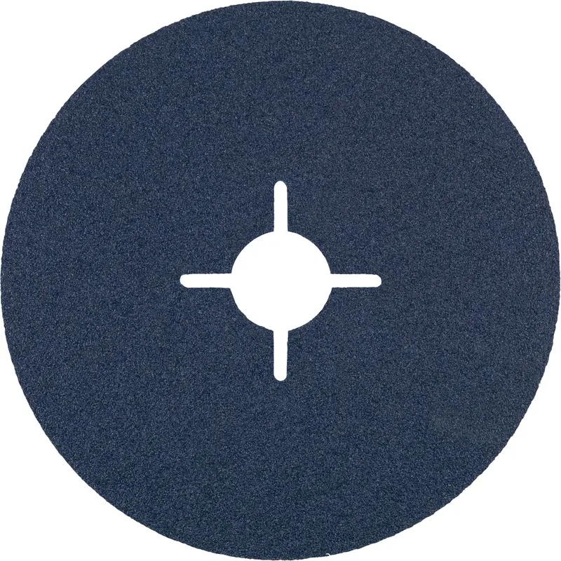 Resin Fibre Sanding Disc, Zirconium, 36, 5" Dia X 7/8" Arbor 1