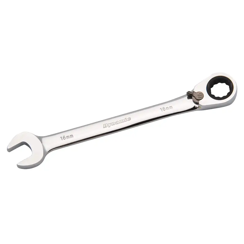 Reversible Combination Ratcheting Wrench, 12 Point, 13Mm, Chrome Finish 1