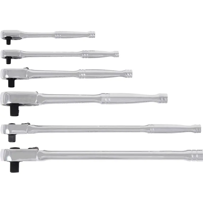 Rhq-12L Long Handle Oval Head Ratchet Wrench, 1/2" Drive, Plain Handle 1