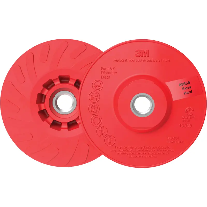 Ribbed Disc Pad Face Plate 1