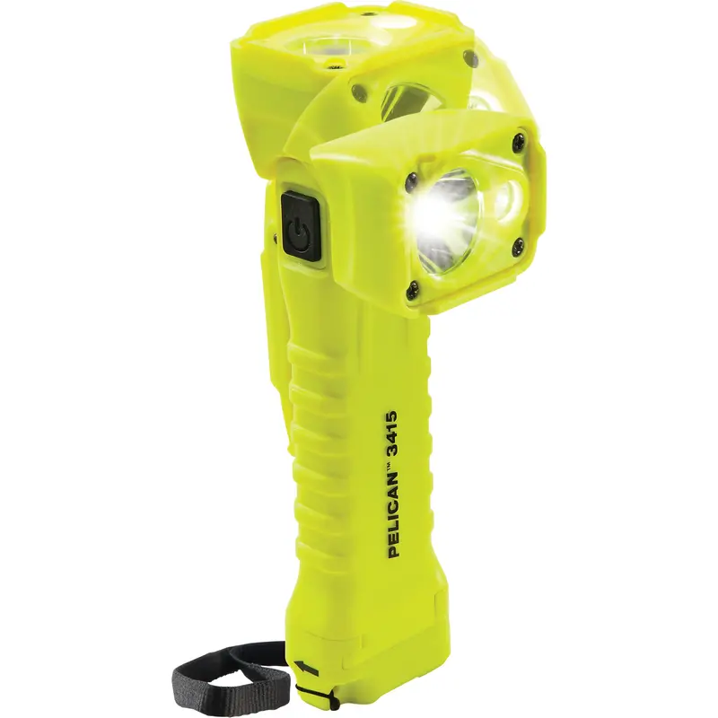 Right Angle Flashlight, Led, 336 Lumens, Aa Batteries 1