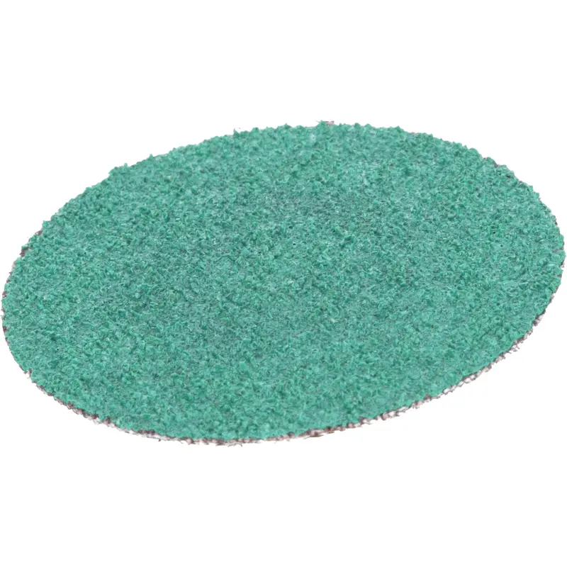 Roloc™ Green Corps™ Abrasive Disc, 2" Dia., 80 Grit, Aluminum Oxide 1