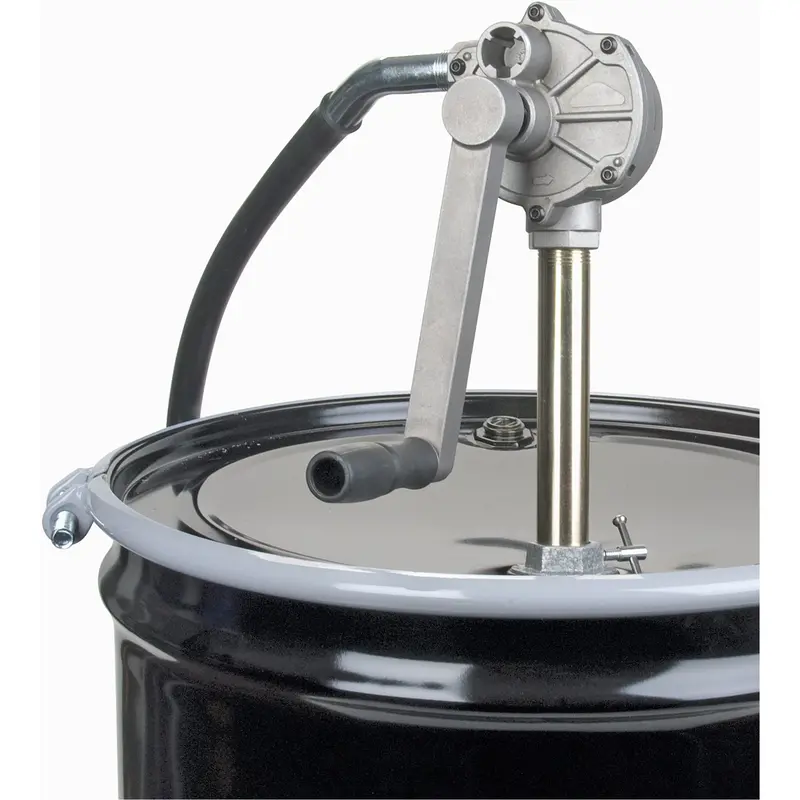 Rotary Type Drum Pump, Aluminum, Fits 15-55 Gal., 6-3/4 Oz. Per Revolution 1