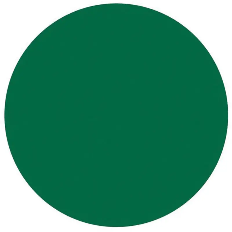 Round Write-On Labels, Circle, 3" L X 3" W, Green 1