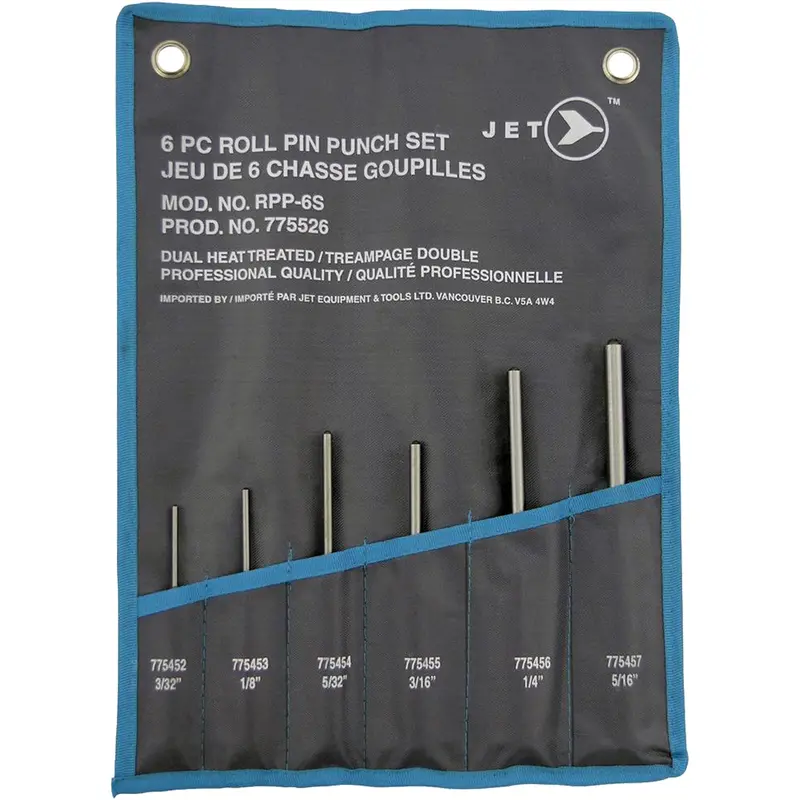 Rpp-6S Roll Pin Punch Set, 6 Pieces 1