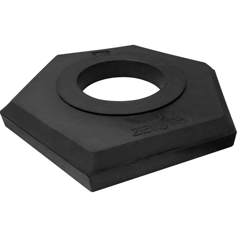Rubber Channelizer Base, 15 Lbs. 1