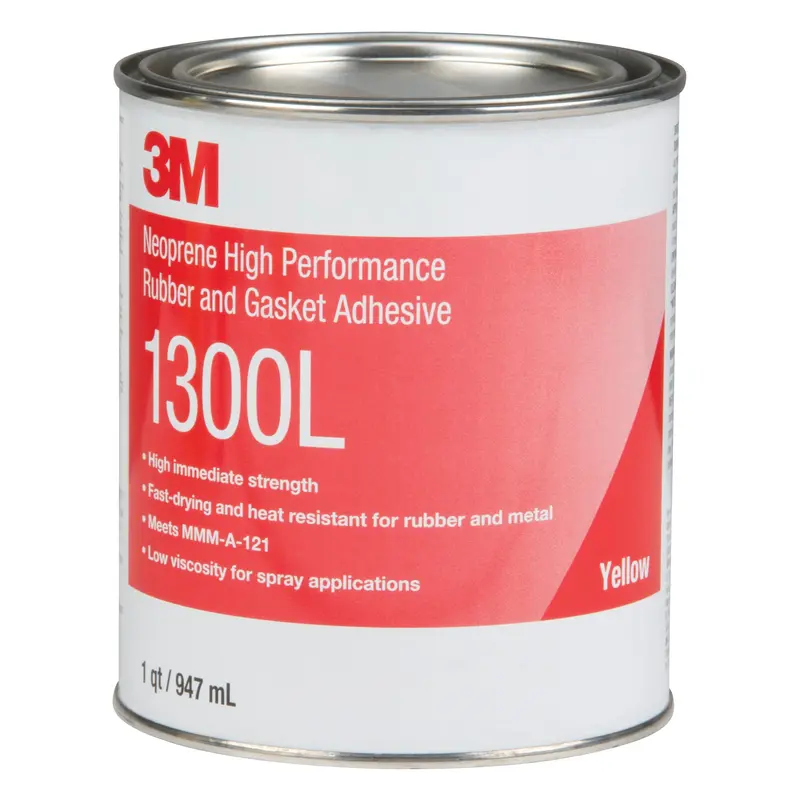 Rubber & Gasket Adhesive, Can, Yellow 1