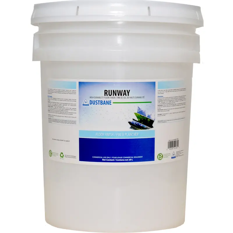 Runway High-Durability Floor Finish, 20 L, Drum 1