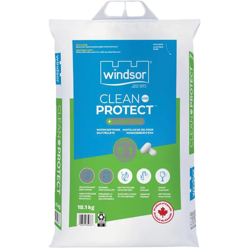 Rust Remover Water Softener Salt Pellets, 40 Lbs. (18.1 Kg), Bag 1
