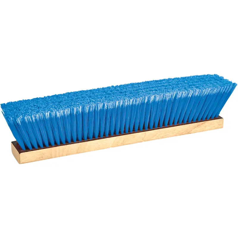 Ryno Push Broom Head, 36", Fine, Pvc Bristles 1