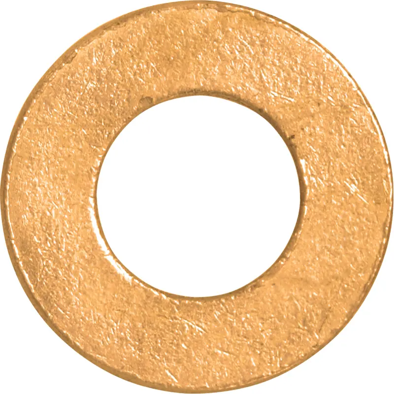 Sae Flat Washer, 1/2", Yellow Zinc 1