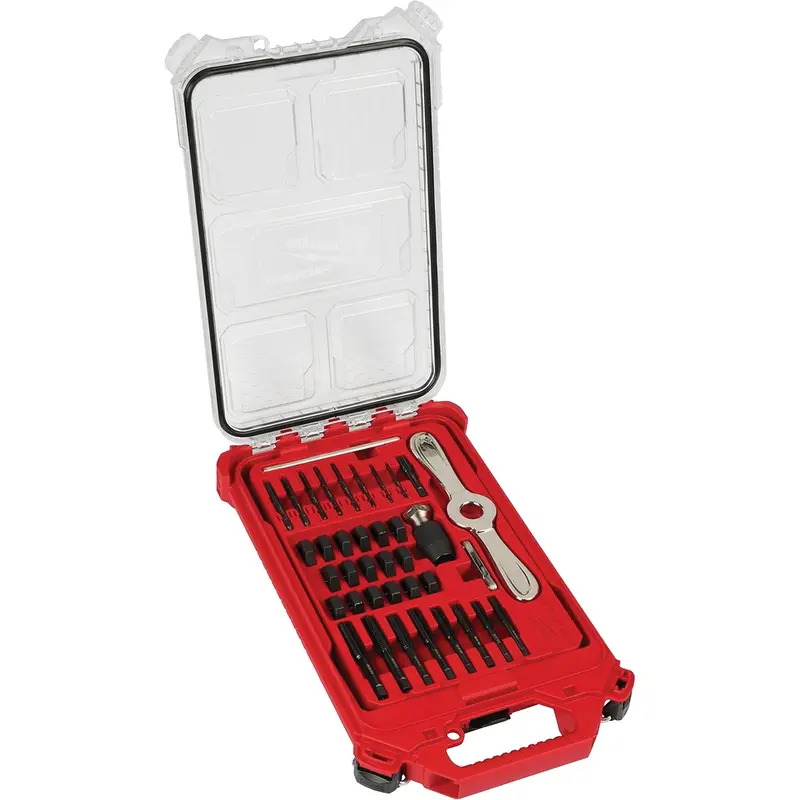 Sae Tap & Die Packout™ Set With Hex-Lok™ 2-In-1 Handle, 38 Pieces 1
