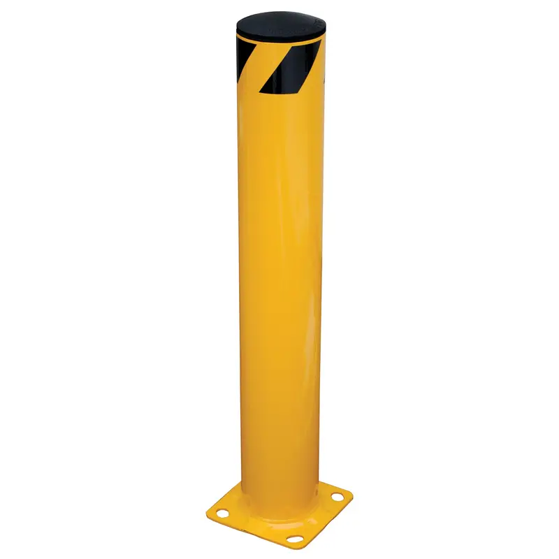 Safety Bollard, Steel, 36" H X 5.5" W, Yellow 1