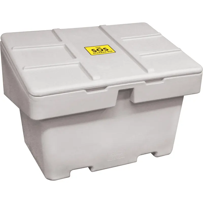 Salt Sand Container Sos™, 48" X 33" X 34", 18.5 Cu. Ft., Grey 1