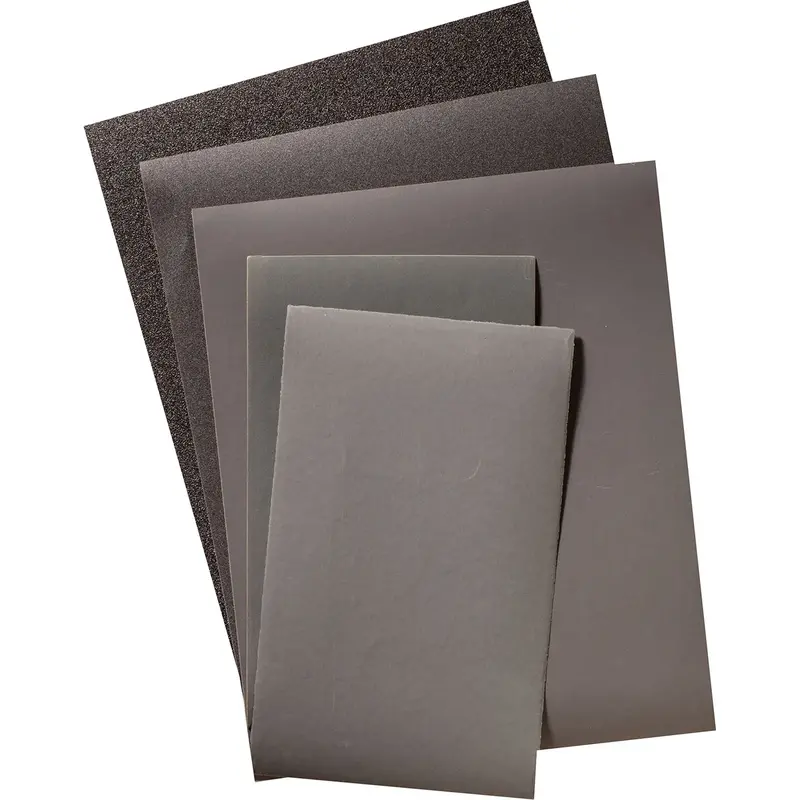 Sanding Paper Sheet, 9" X 11", 600 Grit, Aluminum Oxide 1