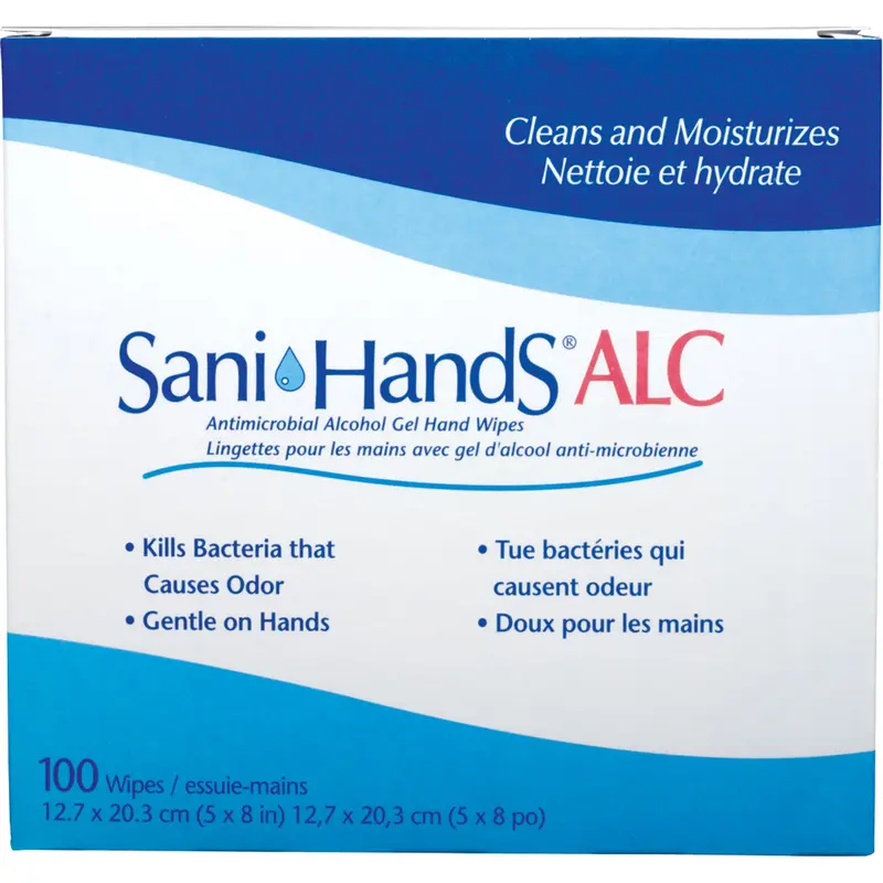 Sani-Hands® Alc Antimicrobial Hand Wipes, Packet 1