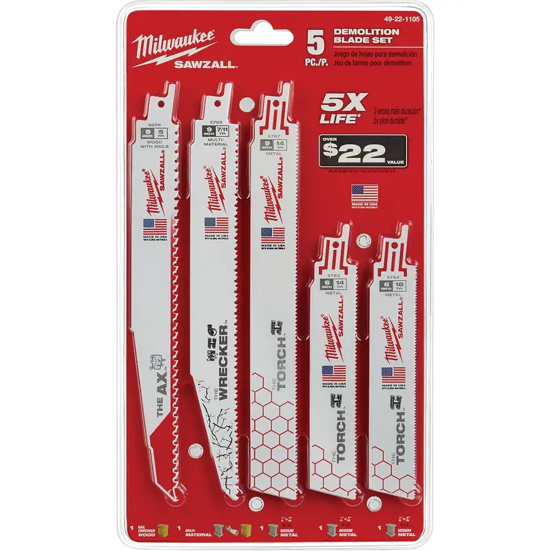 Sawzall® Blade Set 1