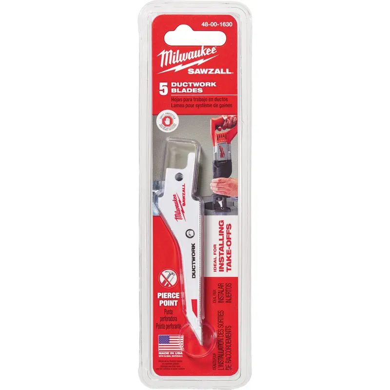 Sawzall® Duct Work Blades 1