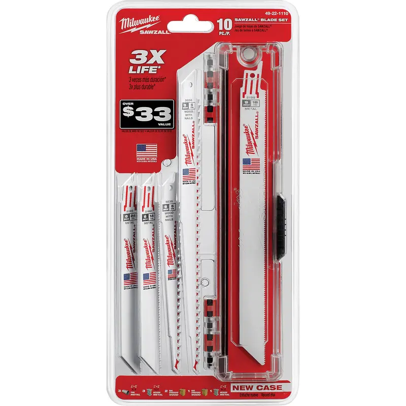 Sawzall® General Purpose Reciprocating Blade Set 1