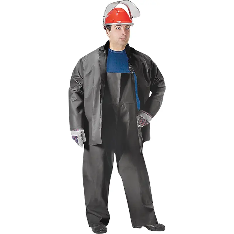 Sbr Vulcan Rain Jacket, Rubber, Small, Black 1