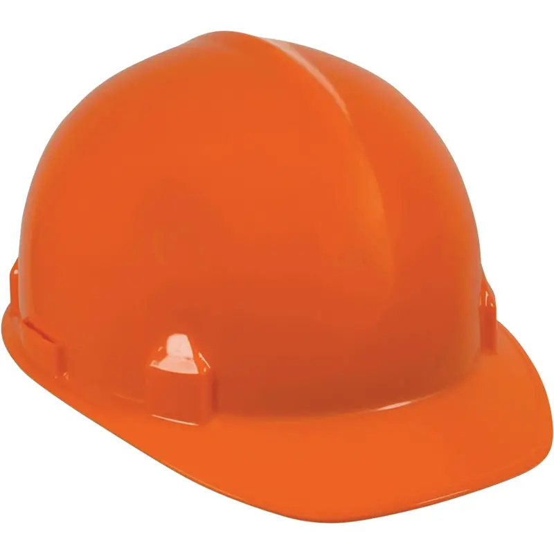 Sc-6 Cap Style Hardhat, Ratchet Suspension, Orange 1