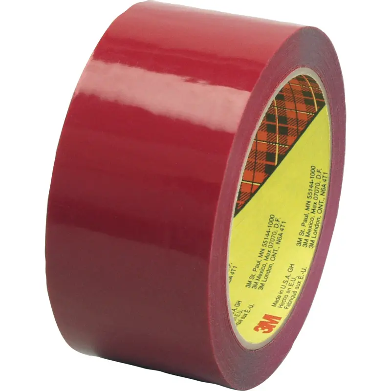 Scotch® Box Sealing Tape 371, Hot Melt Adhesive, 1.9 Mils, 48 Mm (2") X 100 M (328') 1