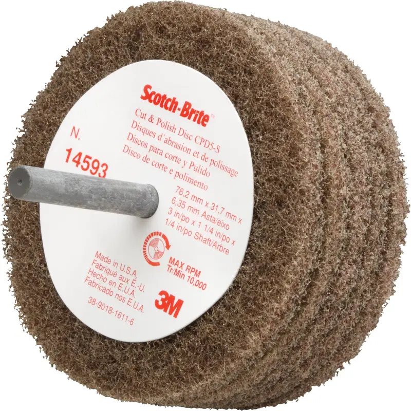 Scotch-Brite™ Cut & Polish Disc, 3" Dia. 1