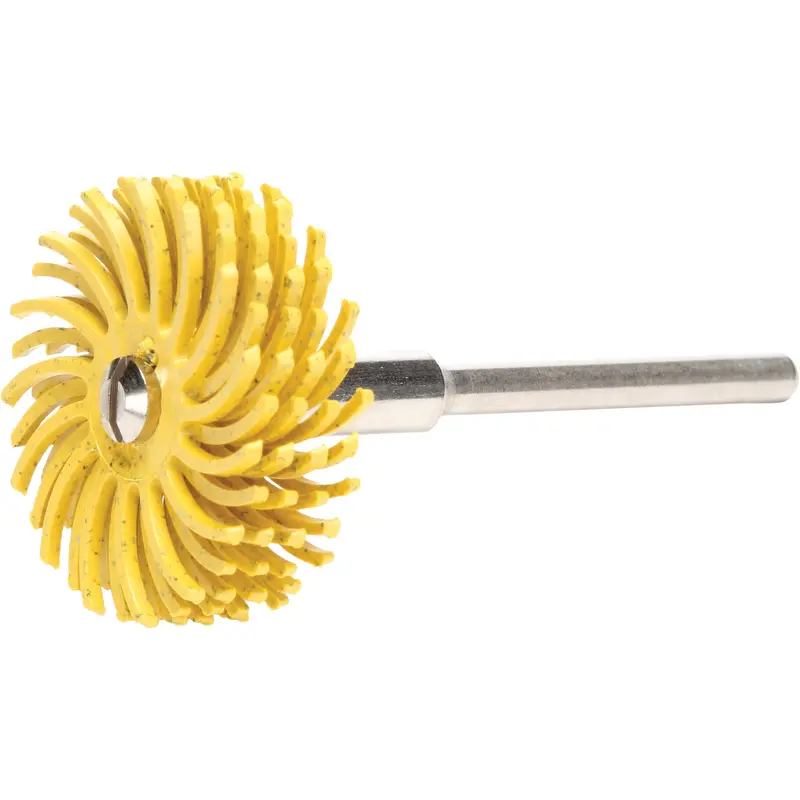 Scotch-Brite™ Radial Bristle Discs, Ceramic, 80X Grit, 1" Dia. 1