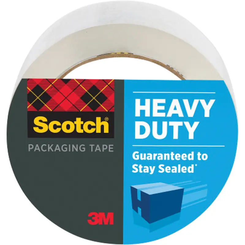 Scotch® Heavy Duty Shipping Packaging Tape 3850, Hot Melt Adhesive, 48 Mm (1-22/25") X 50 M (164') 1