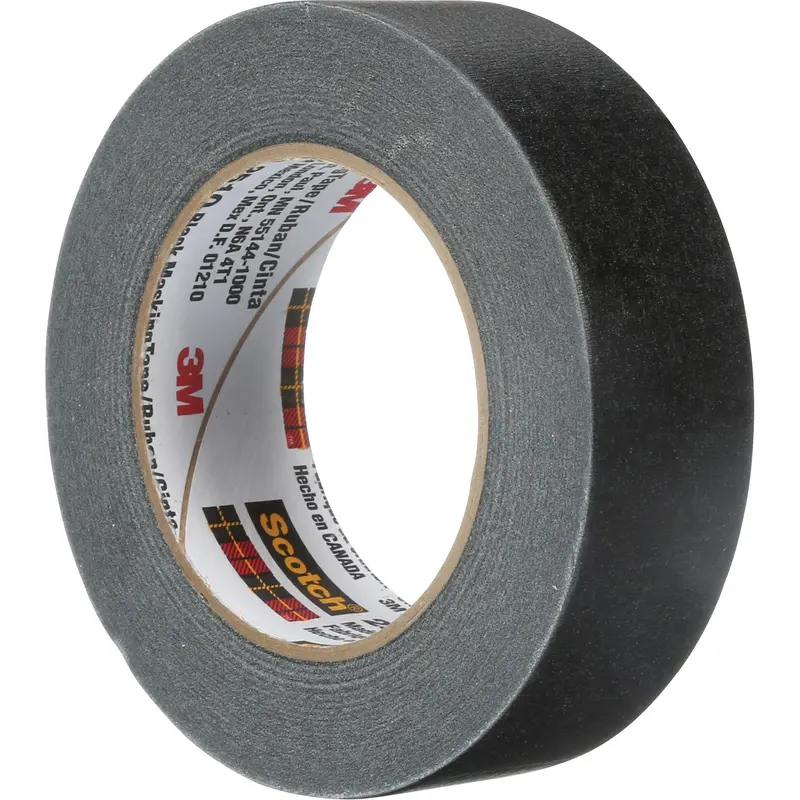 Scotch® Varnished Cambric Tape 2510, 18 Mm (3/4") X 54.8 M (180'), Black 1