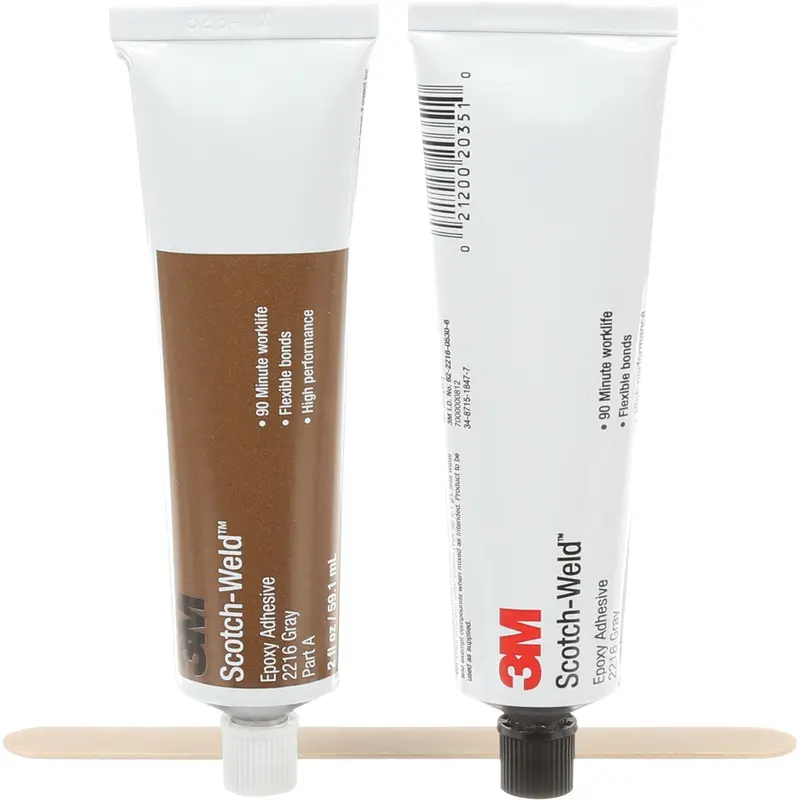 Scotch-Weld™ Adhesive, 2 Fl. Oz., Kit, Two-Part, Grey 1