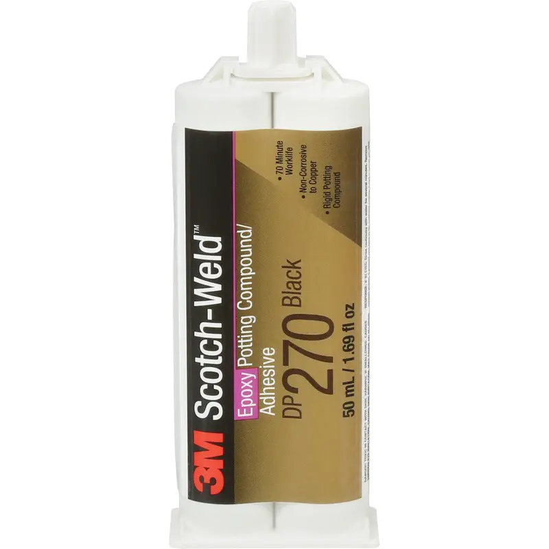 Scotch-Weld™ Potting Compound, 1.7 Fl. Oz., Dual Cartridge, Two-Part, Black 1