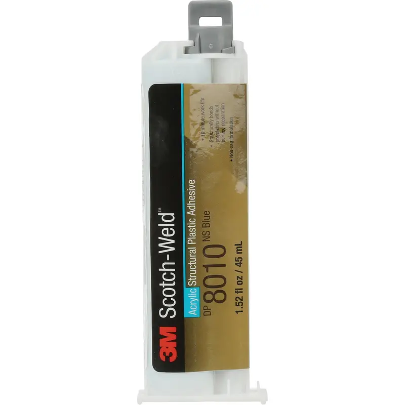 Scotch-Weld™ Structural Plastic Adhesive, Two-Part, Dual Cartridge, 45 Ml, Blue 1