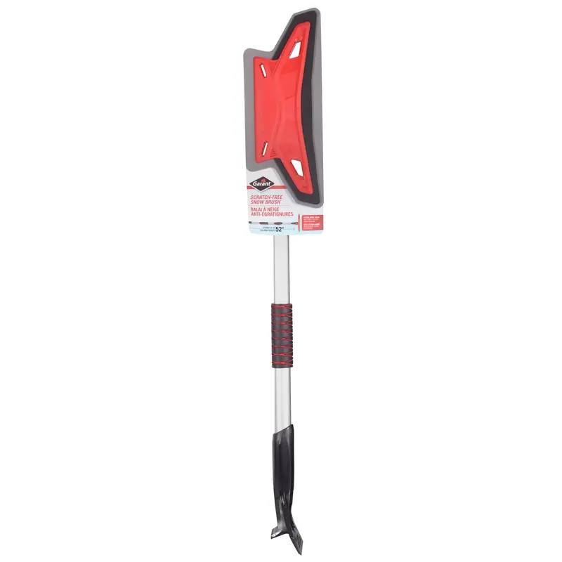 Scratch-Free Snow Blade, Telescopic, Eva Foam Blade, 52" Long, Red 1