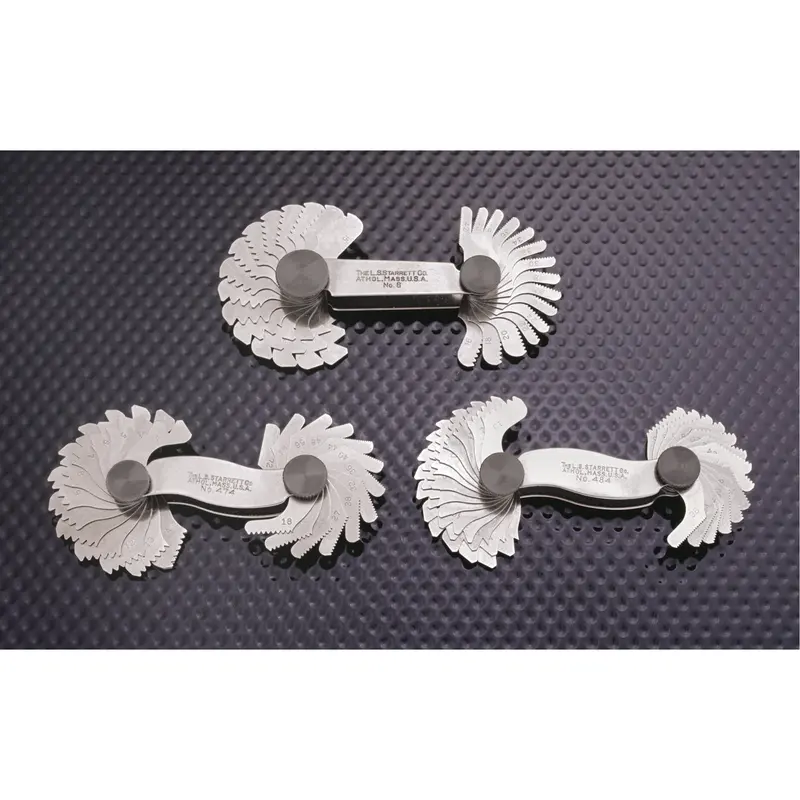 Screw Pitch Gauges - V, Unified, American National - 60° Threads 1