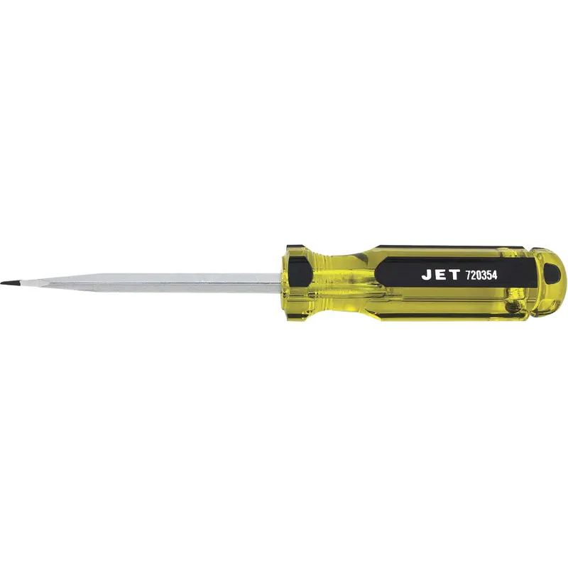 Sds-4S Jumbo Handle Screwdriver, 1/4", 4" L, Plastic Handle 1